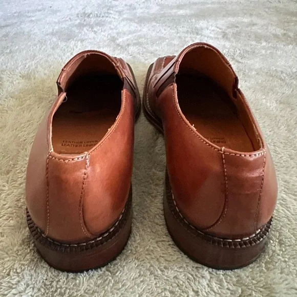 Carlo Morandi Men's Leather Dress Shoes Size 7.5 Very Nice - Picture 5 of 7